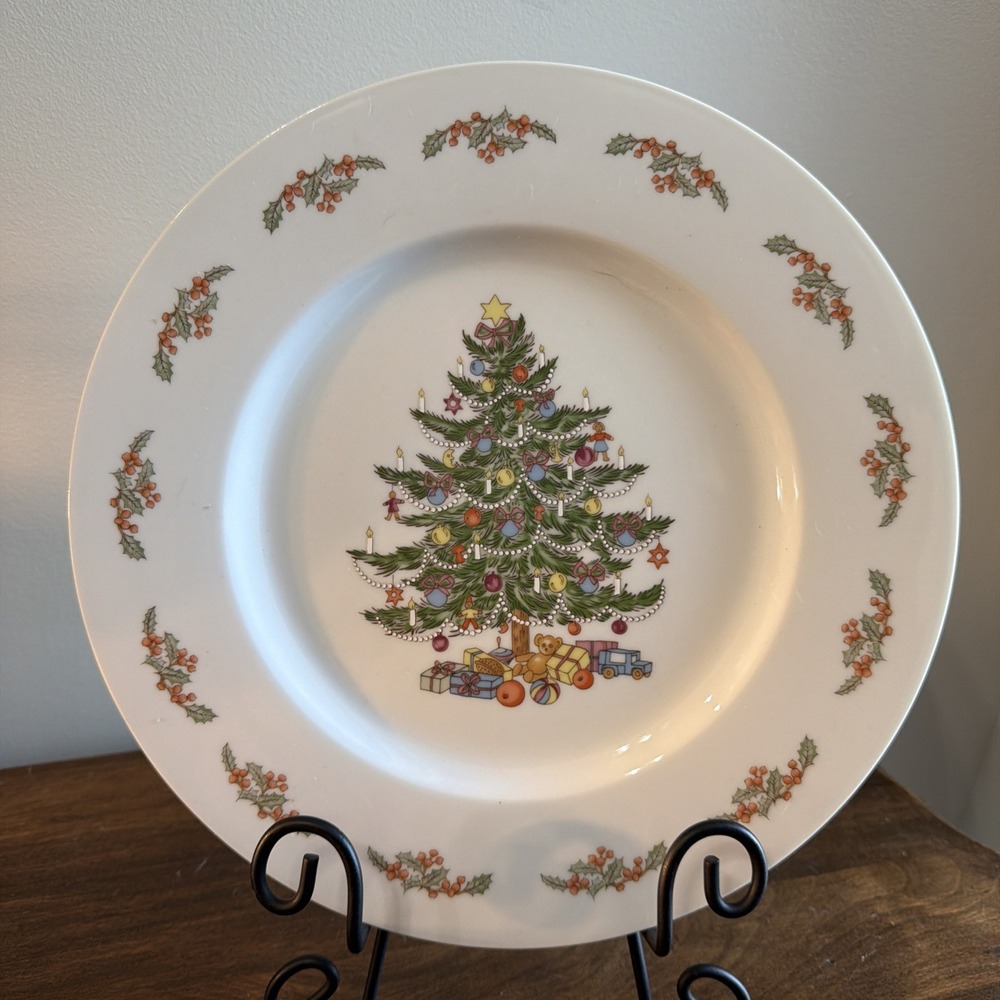 Vintage Eschenbach Christmas Plate Japan